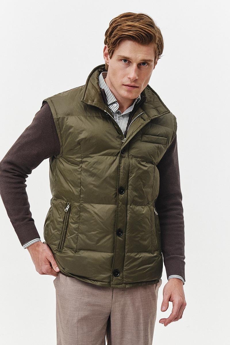 KHAKI KAMIZELKA MĘSKA KONS