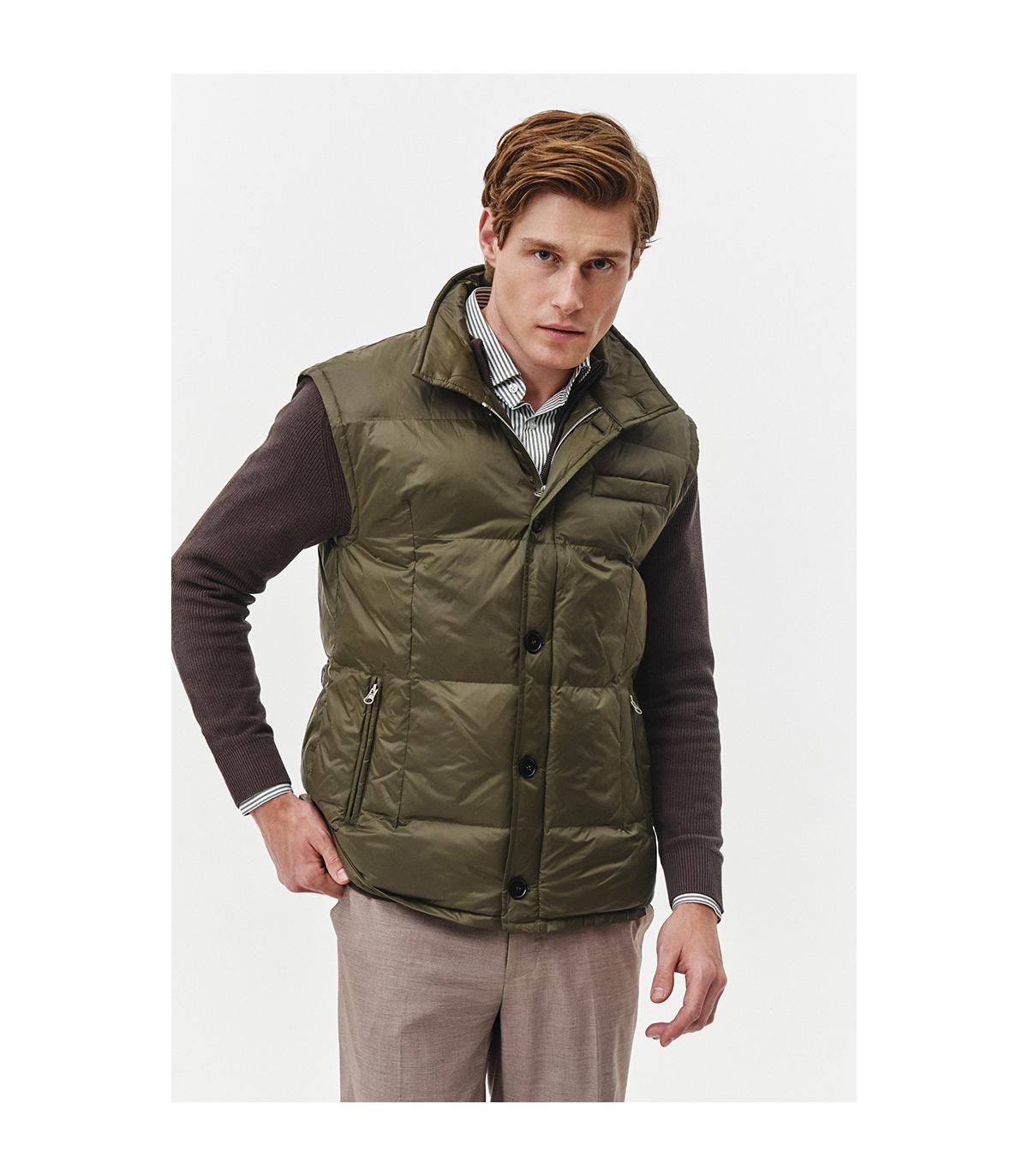 KHAKI KAMIZELKA MĘSKA KONS