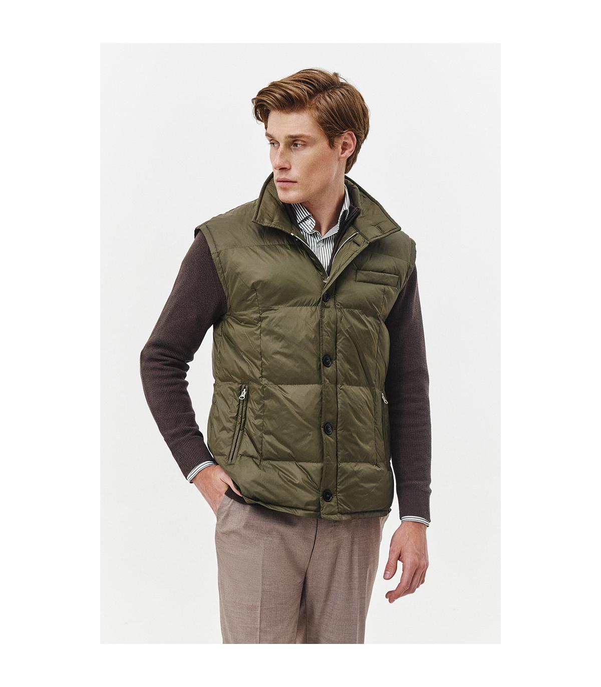 KHAKI KAMIZELKA MĘSKA KONS