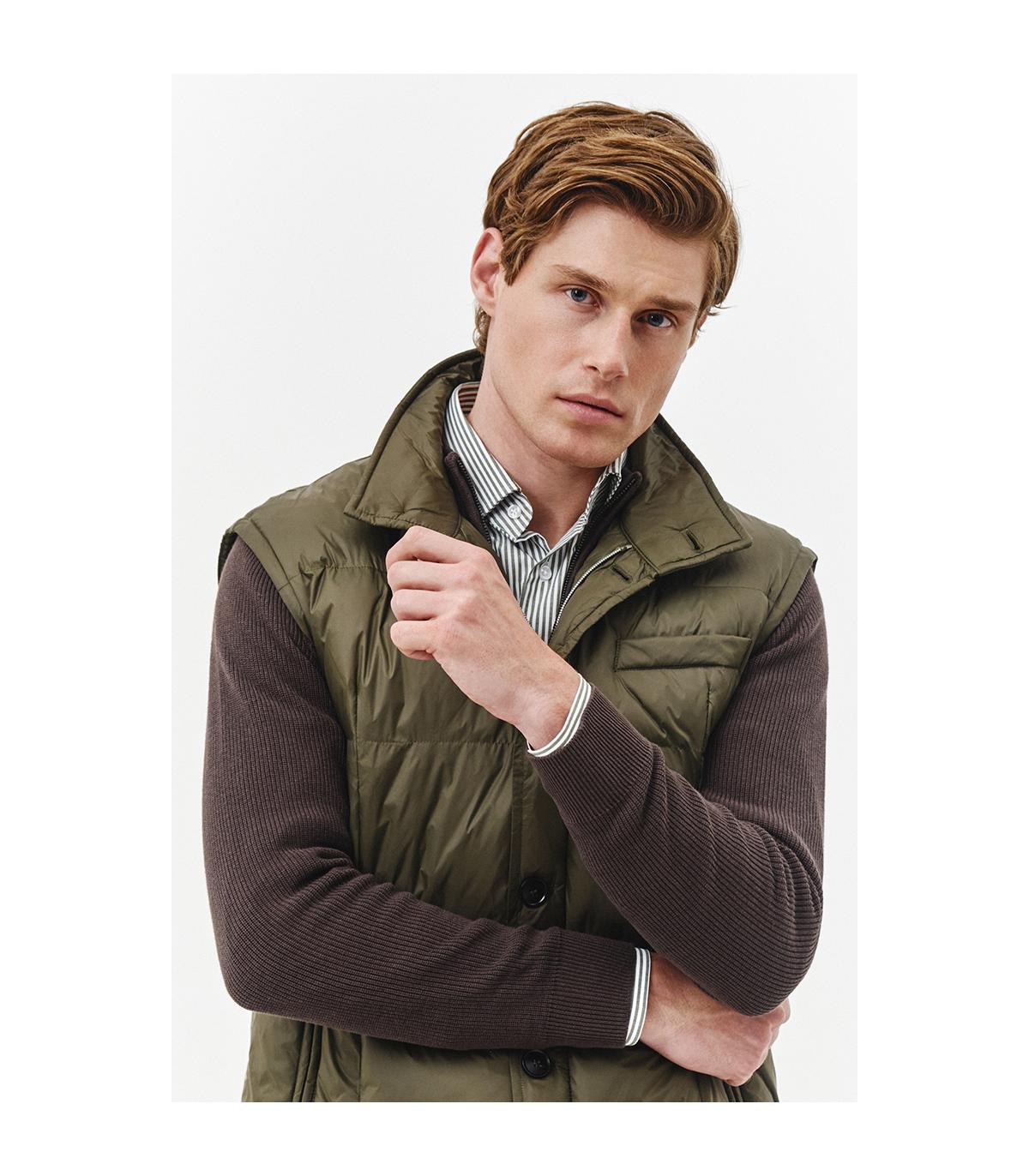 KHAKI KAMIZELKA MĘSKA KONS