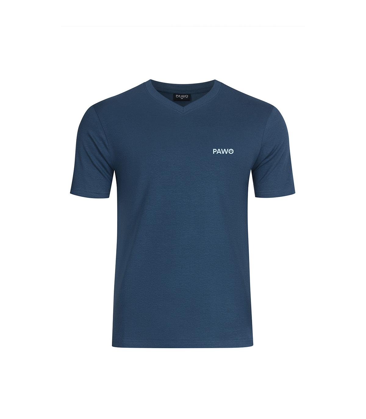 T-shirt Full of Pawsitive Niebieski