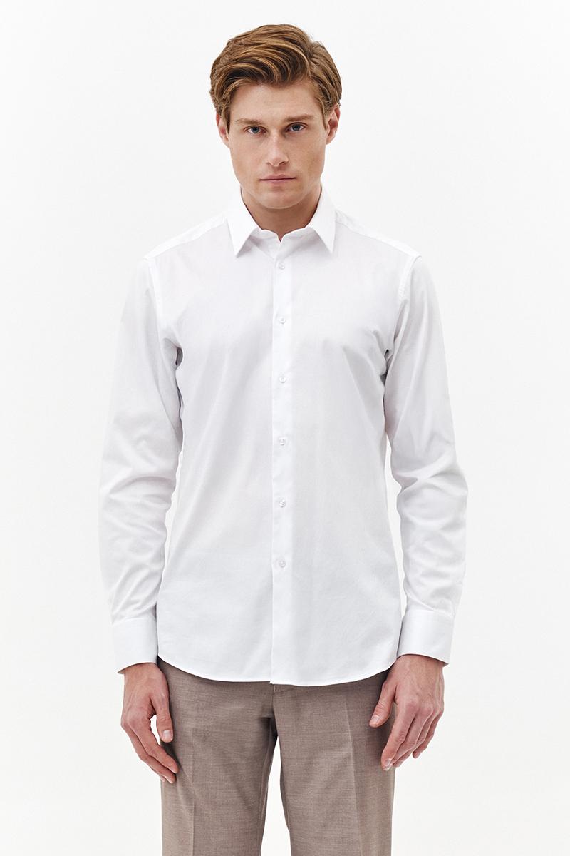 BIAŁA KOSZULA MĘSKA SEL CLASSIC