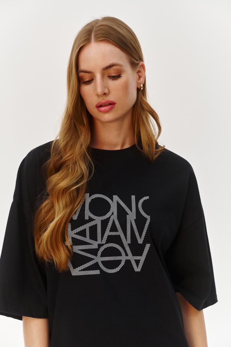 T-SHIRT OVERSIZE AMSTERDAM BLACK