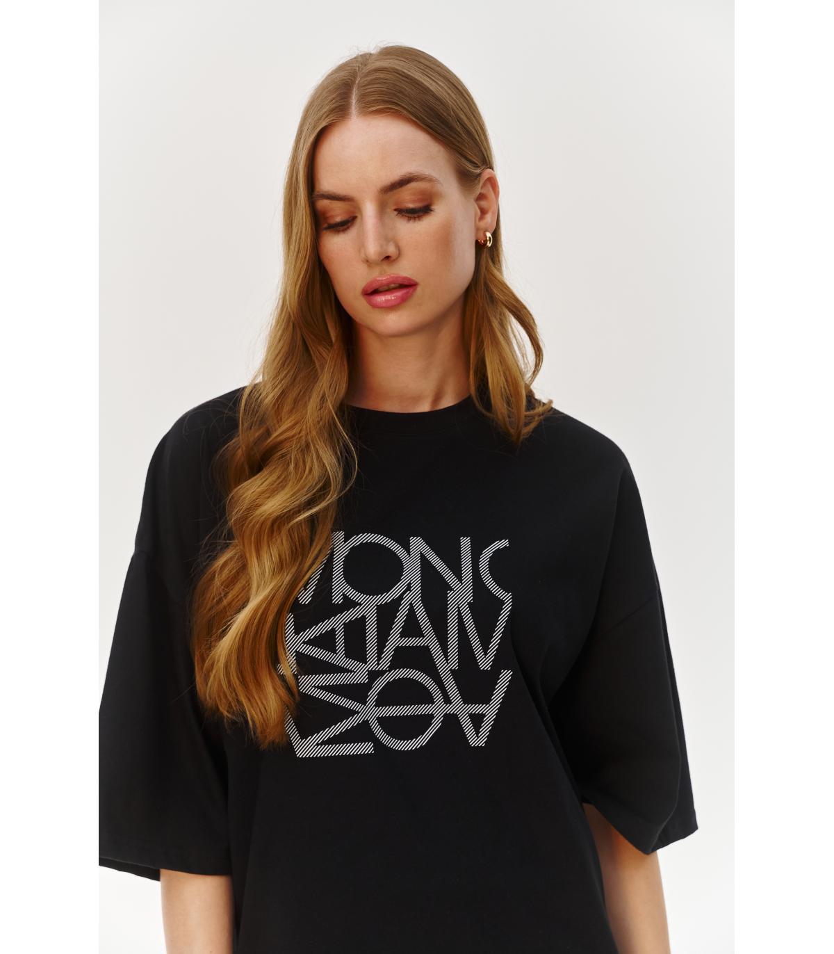 T-SHIRT OVERSIZE AMSTERDAM BLACK