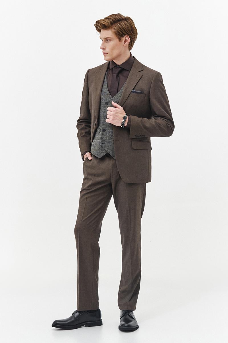 BRĄZOWY GARNITUR