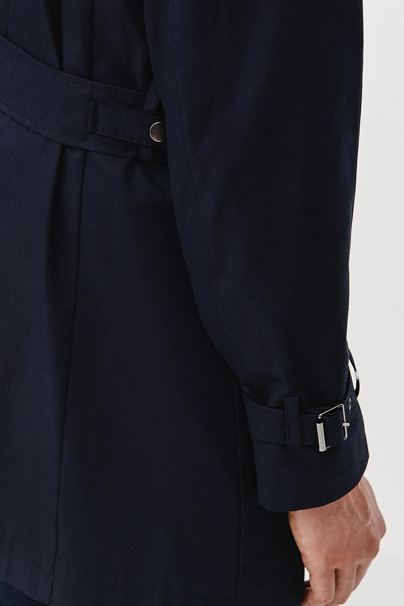 GRANATOWY TRENCZ TOMI