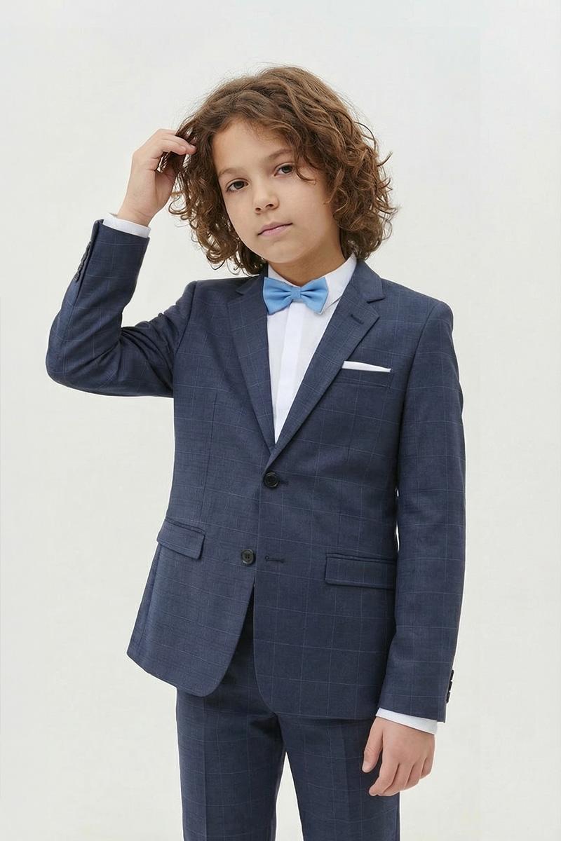 granatowy garniturek chłopięcy