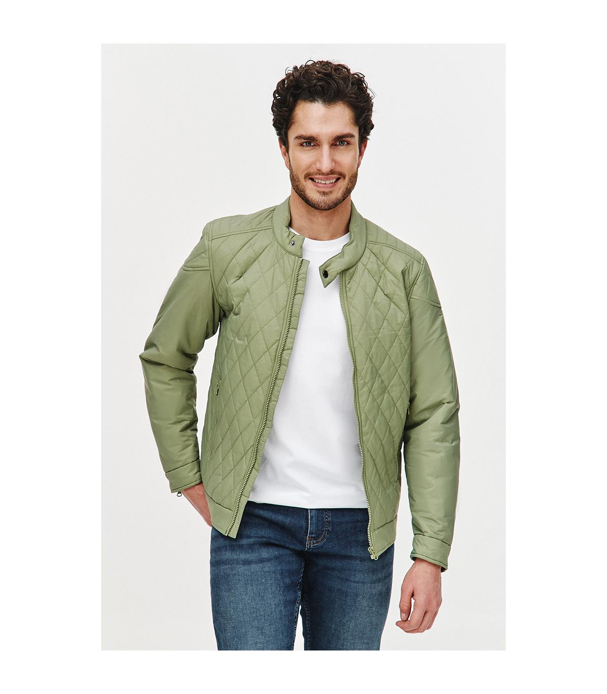 pikowana kurtka męska