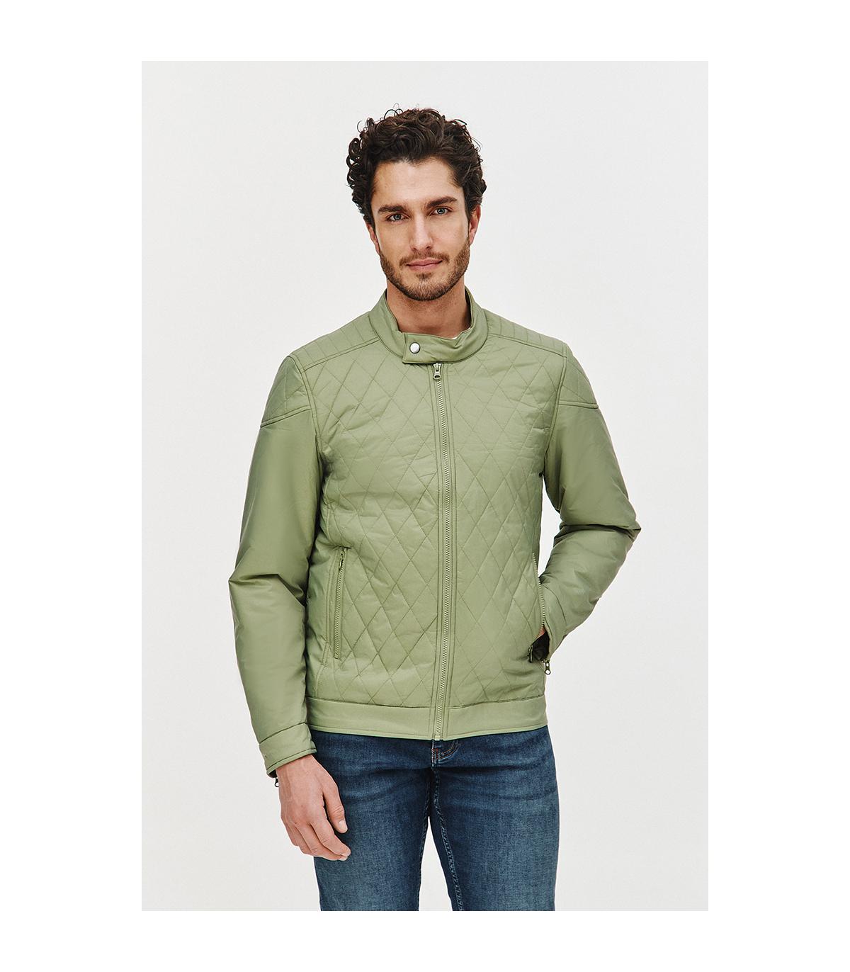 pikowana kurtka męska