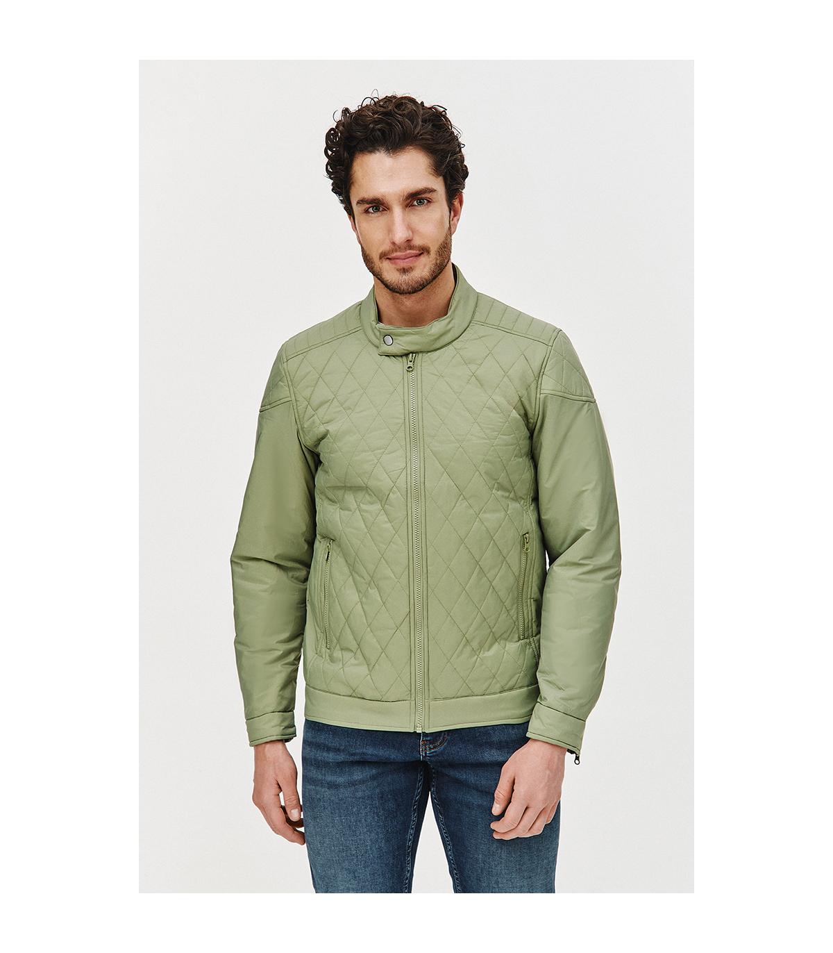 pikowana kurtka męska