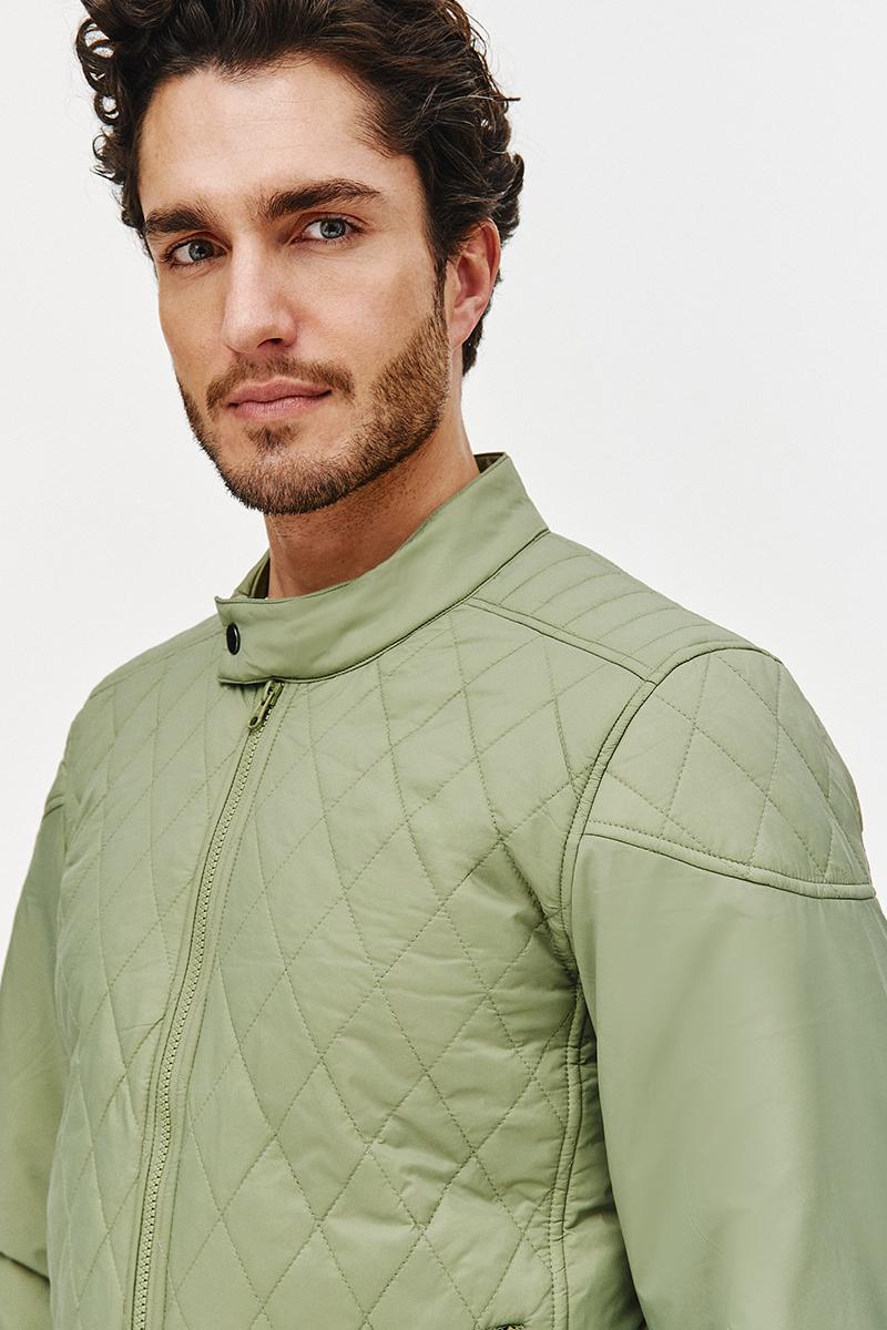 pikowana kurtka męska