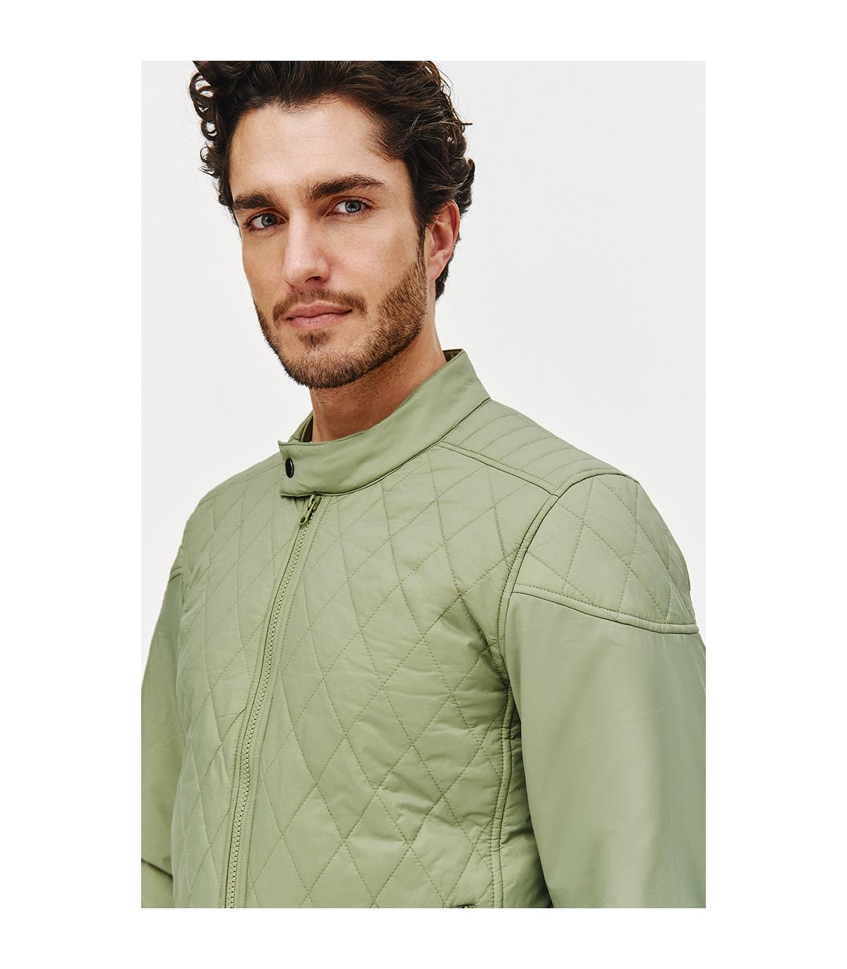 pikowana kurtka męska