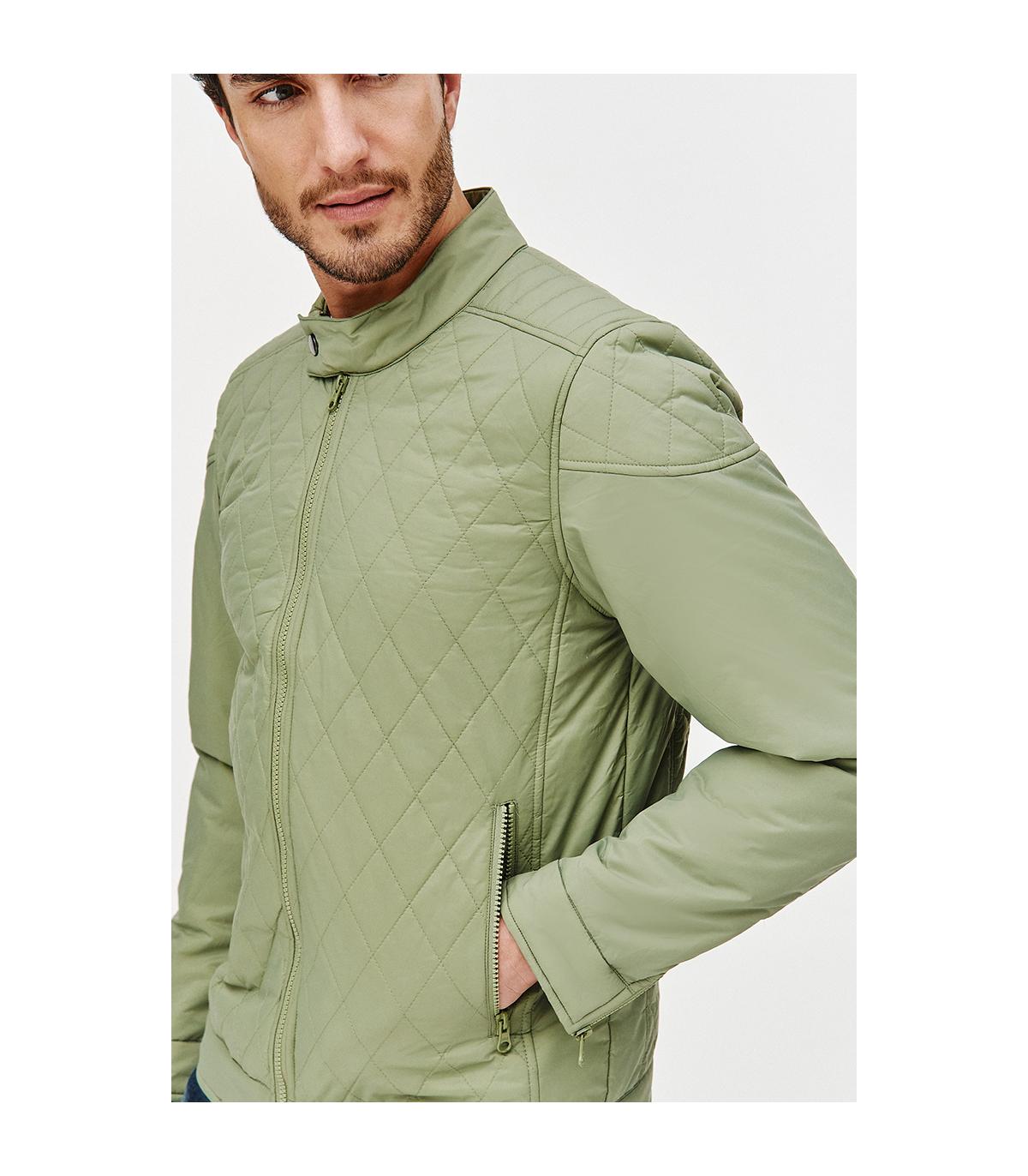 pikowana kurtka męska