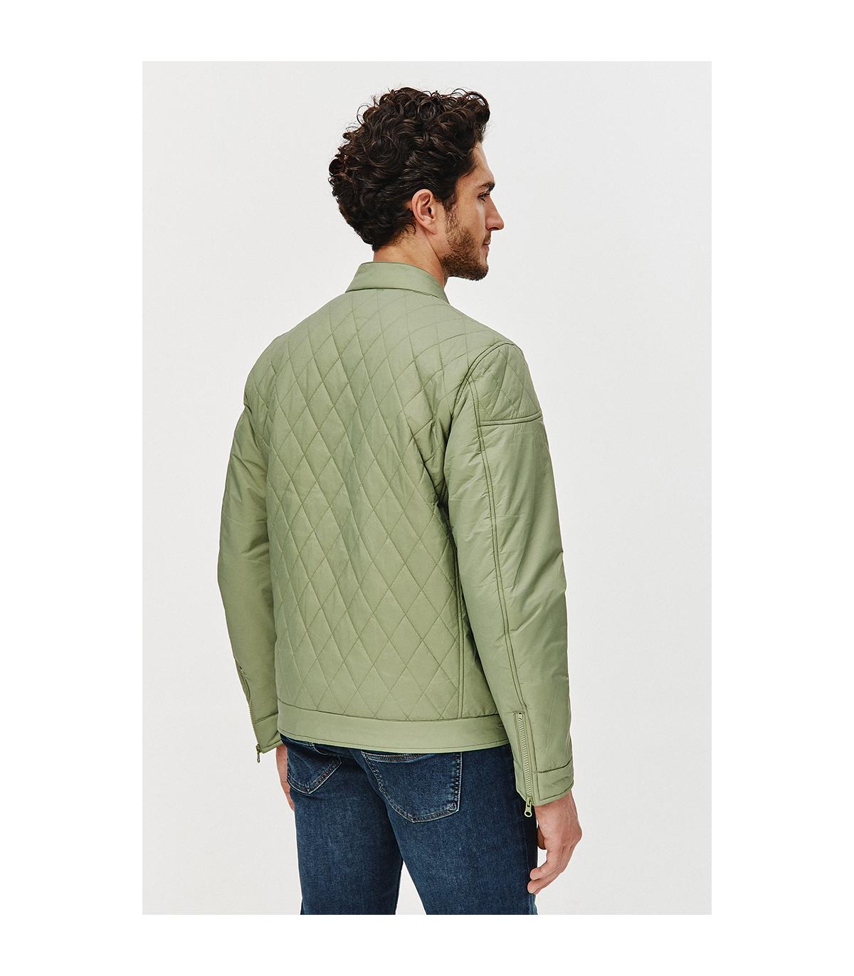 pikowana kurtka męska