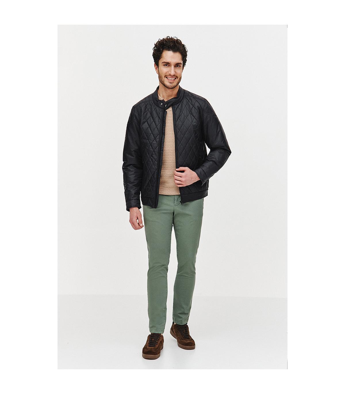 pikowana kurtka męska