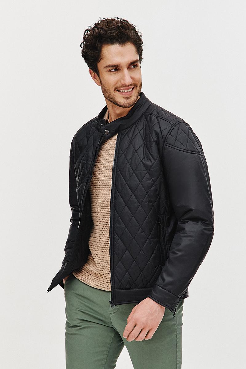 pikowana kurtka męska