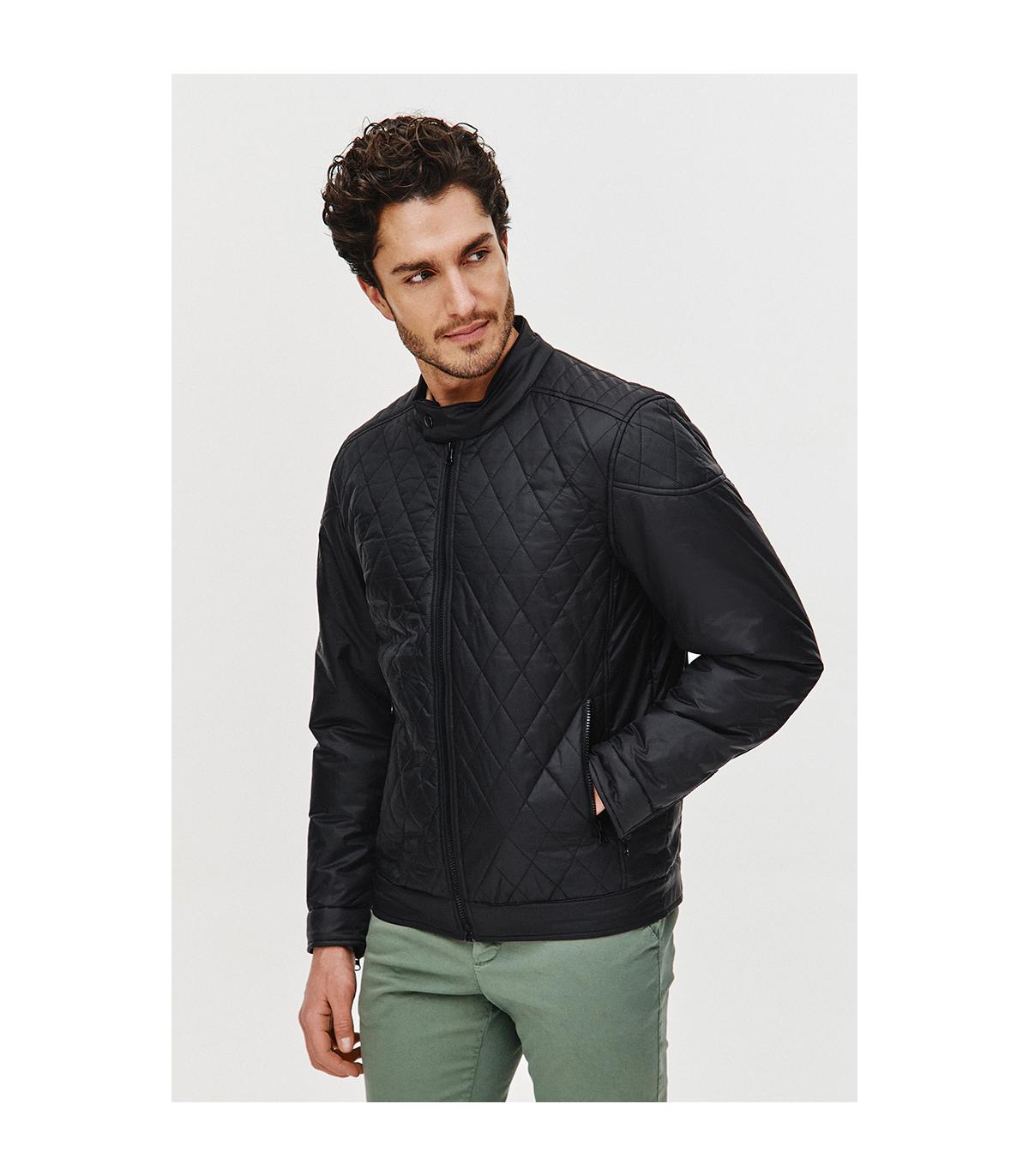 pikowana kurtka męska