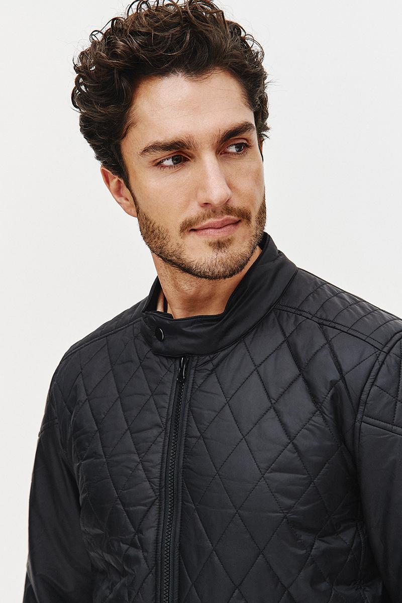 pikowana kurtka męska