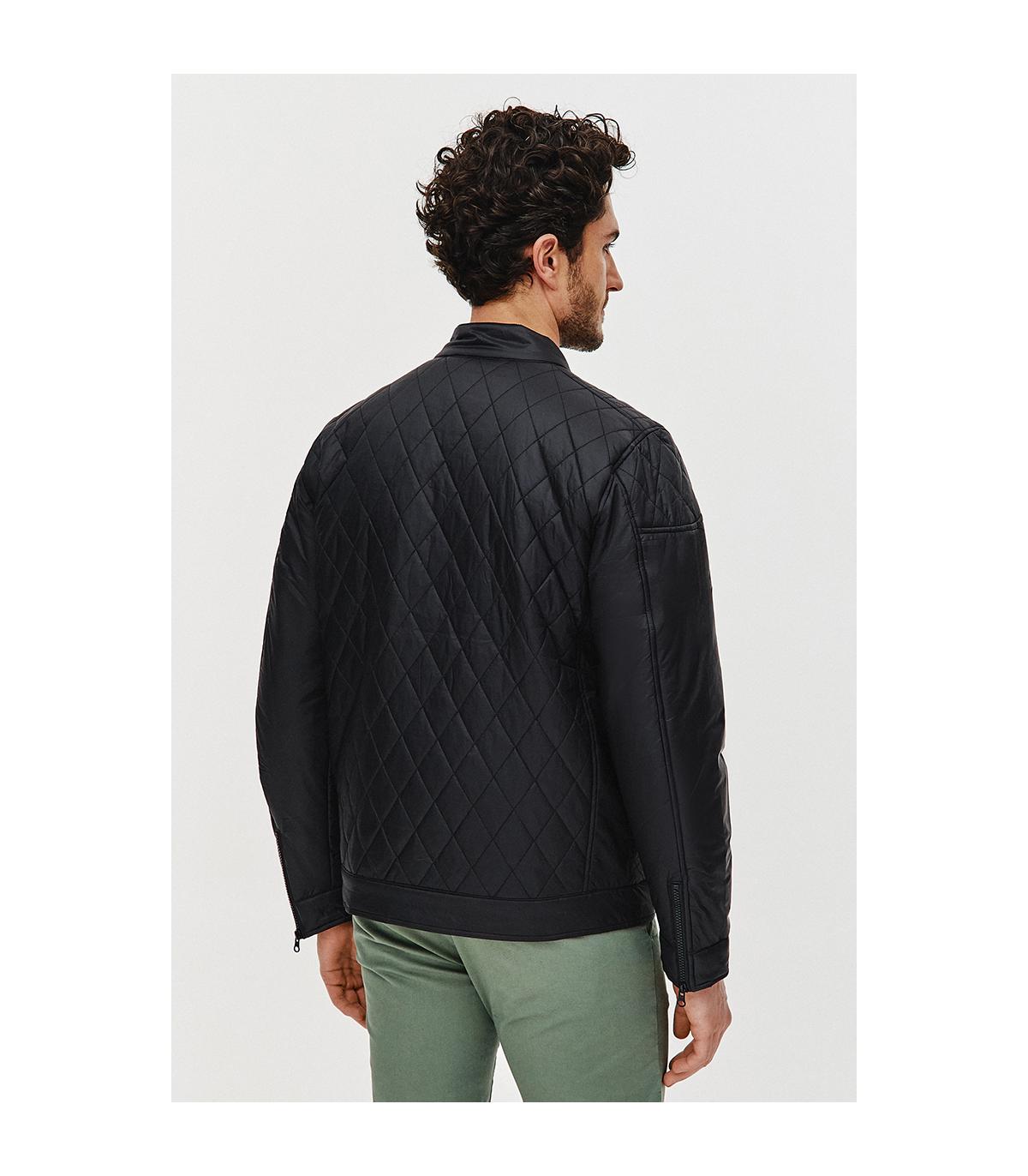 pikowana kurtka męska