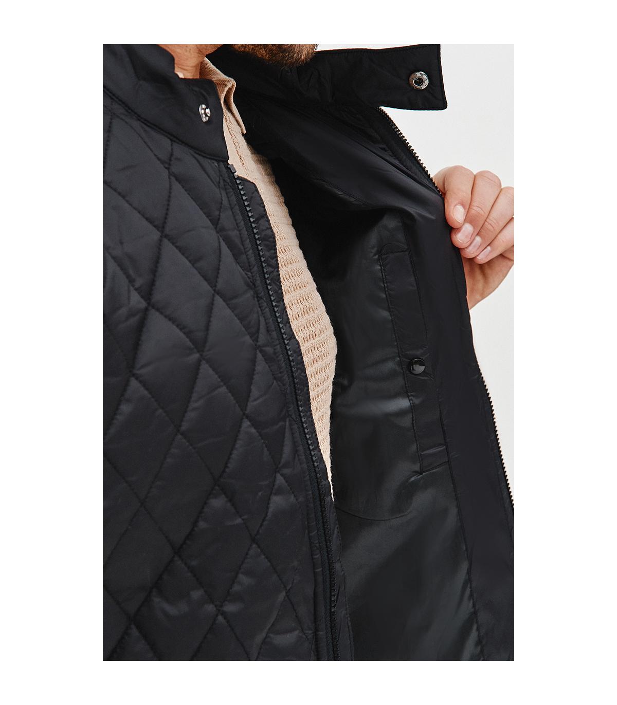 pikowana kurtka męska