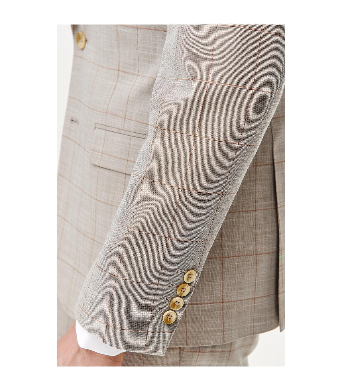 BEŻOWA MARYNARKA MĘSKA