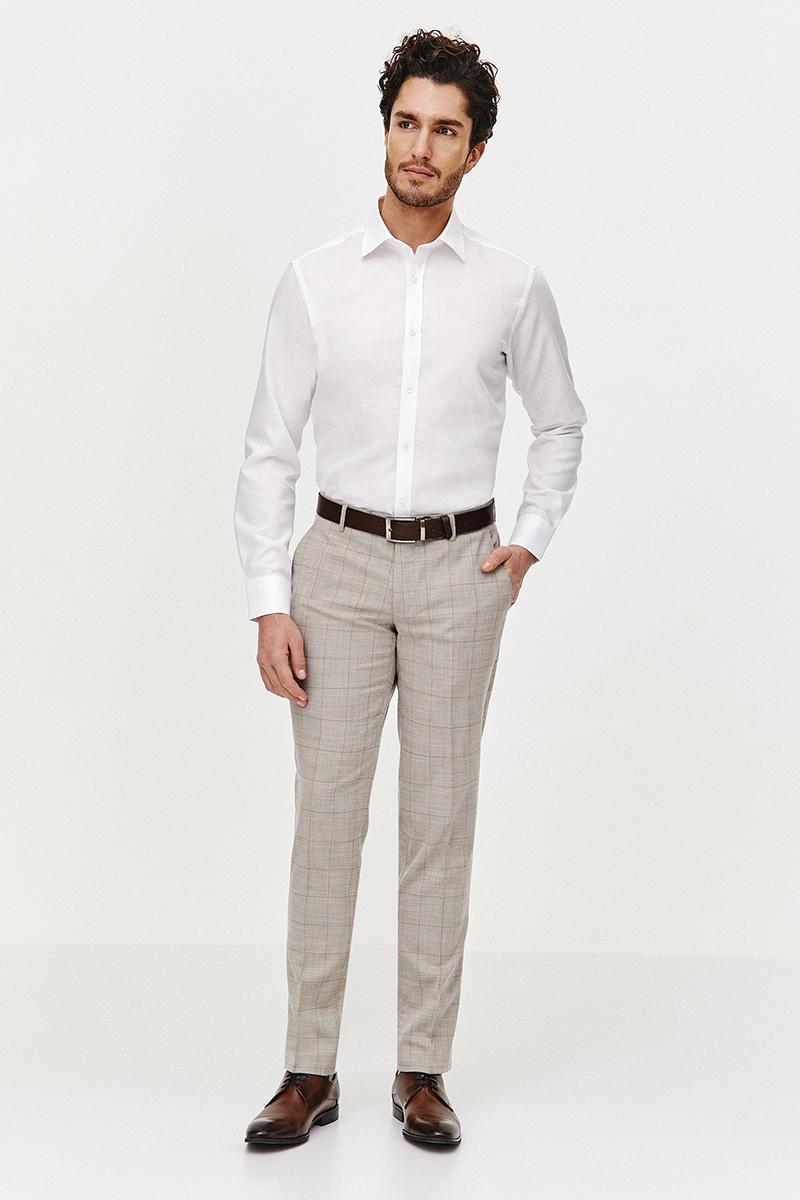 BEŻOWE SPODNIE MĘSKIE