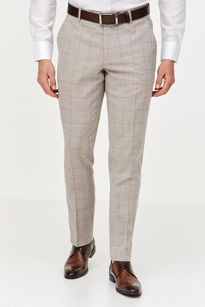 BEŻOWE SPODNIE MĘSKIE