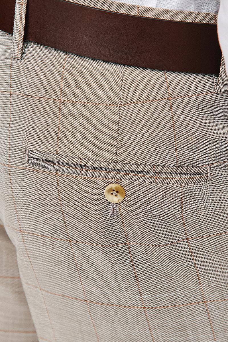 BEŻOWE SPODNIE MĘSKIE