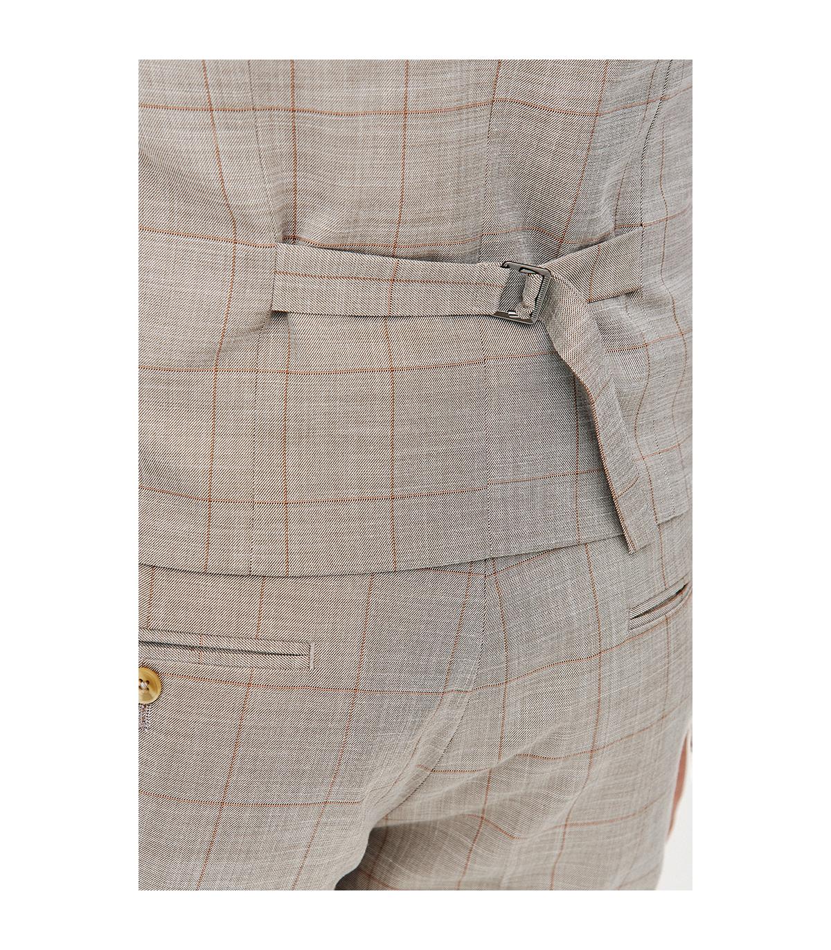 BEŻOWA KAMIZELKA MĘSKA