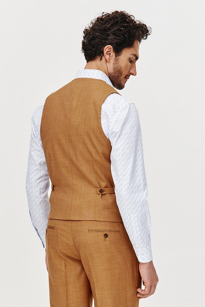 KAMELOWA KAMIZELKA DWURZĘDOWA