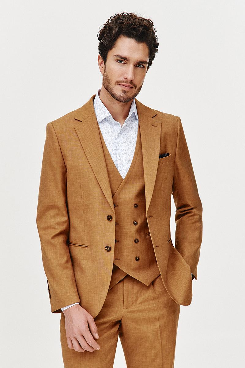 KAMELOWA KAMIZELKA DWURZĘDOWA