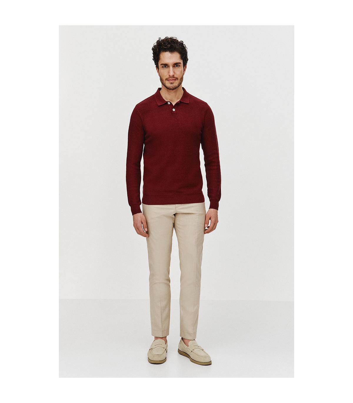 SWETER POLO LORS BORDOWY