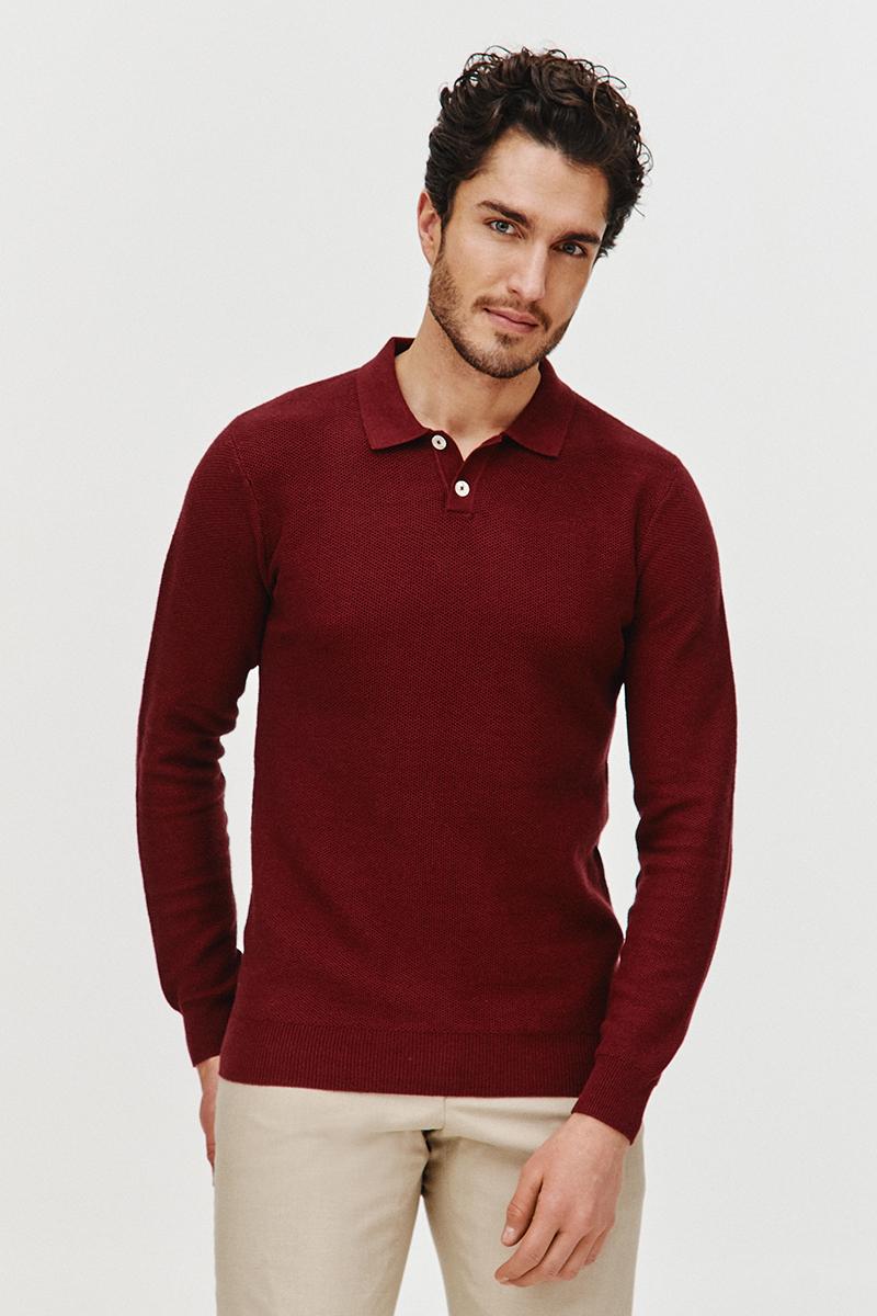 SWETER POLO LORS BORDOWY