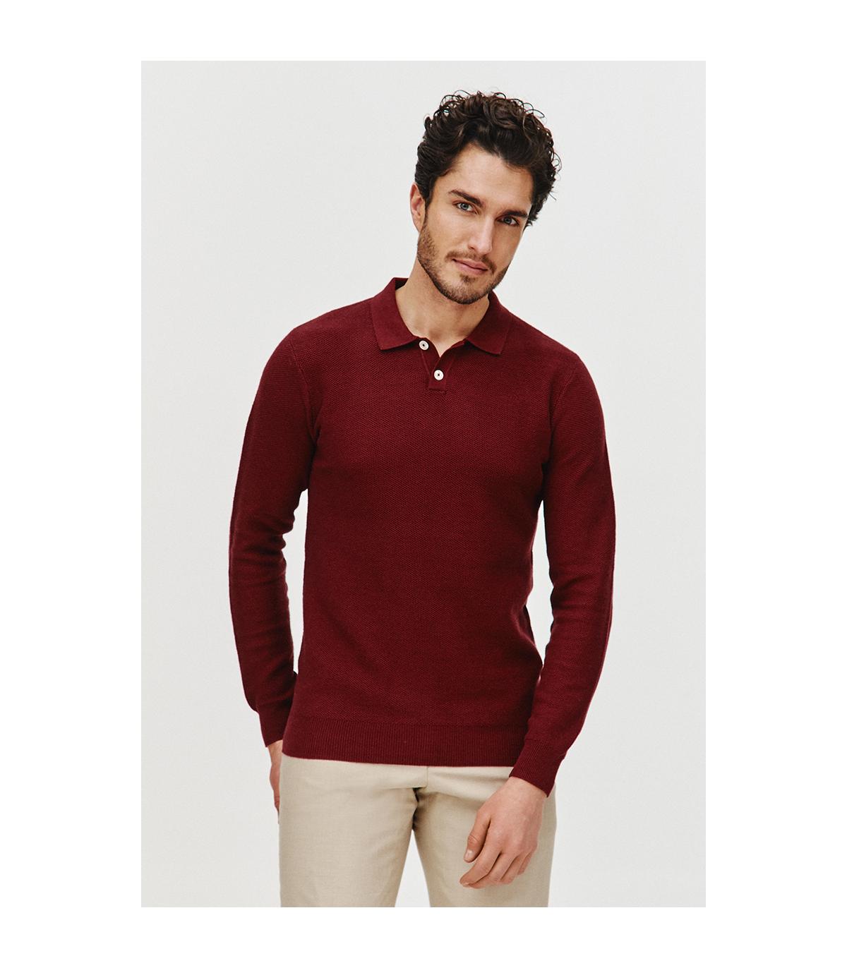 SWETER POLO LORS BORDOWY