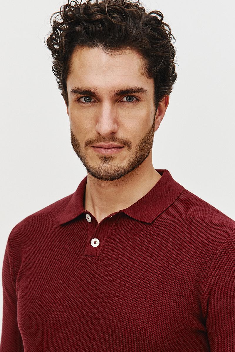 SWETER POLO LORS BORDOWY