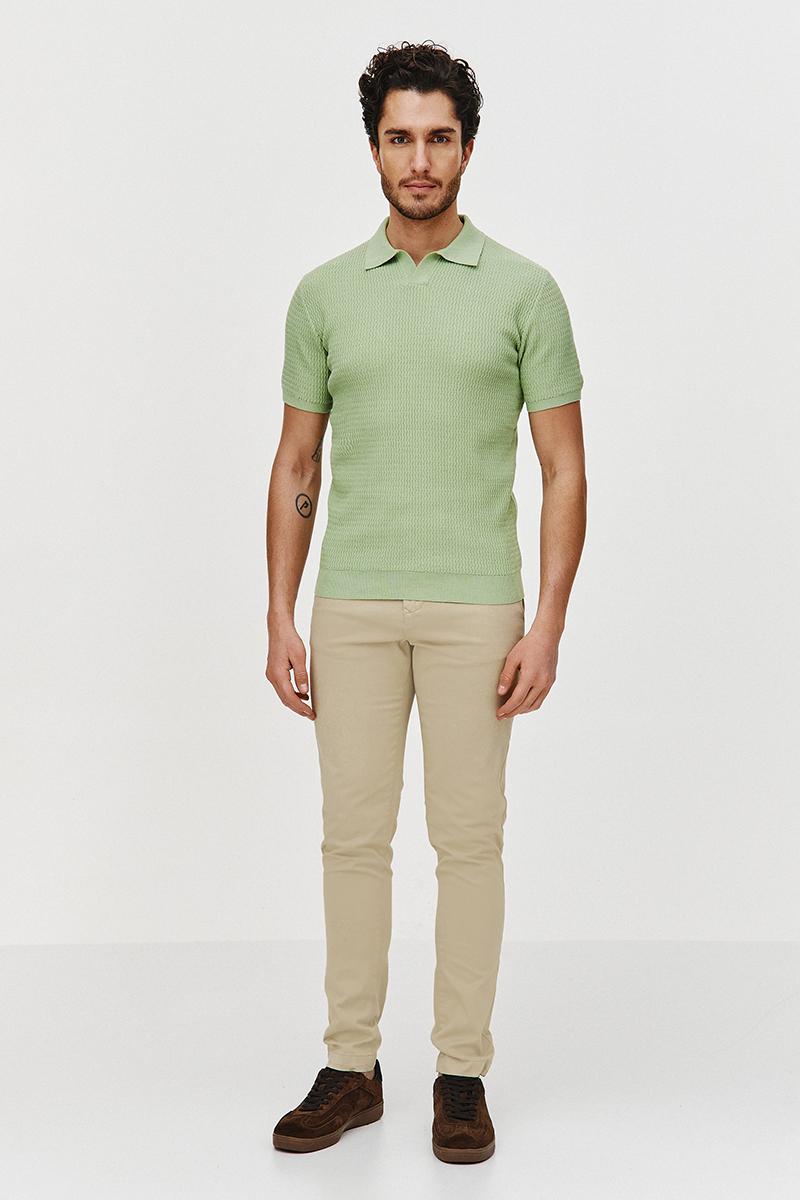 POLO DZIANINOWE WESO ZIELONE