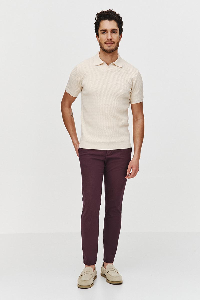 POLO DZIANINOWE WESO JASNY ŻÓŁTY