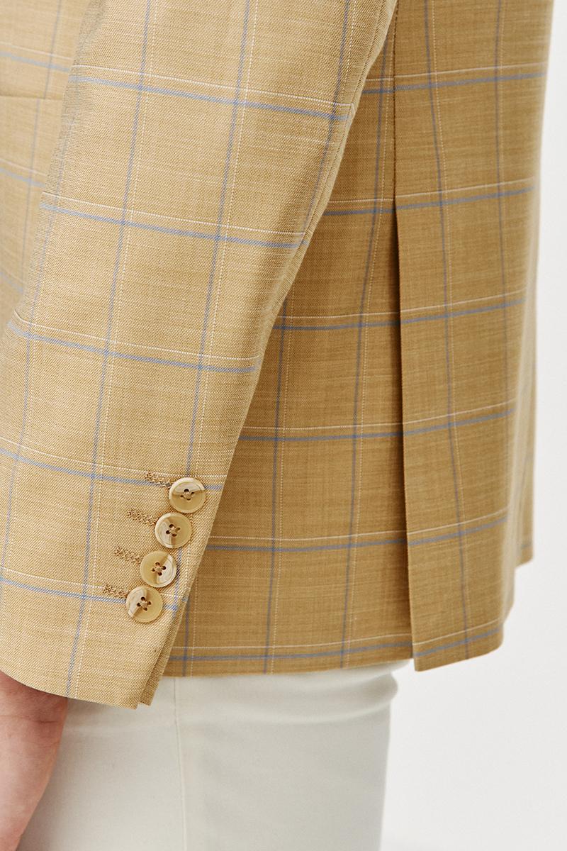 BEŻOWA MARYNARKA MĘSKA JES