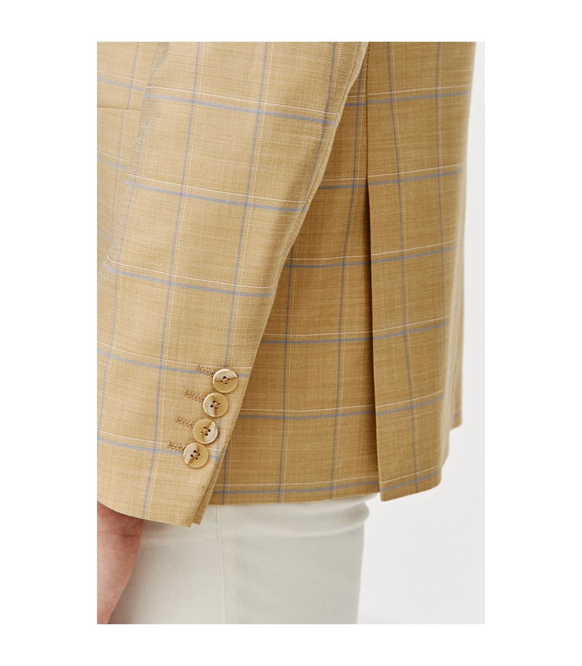 BEŻOWA MARYNARKA MĘSKA JES