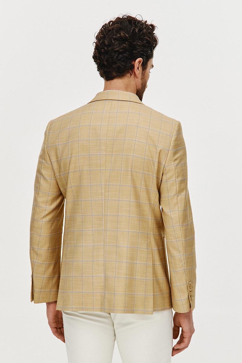 BEŻOWA MARYNARKA MĘSKA JES