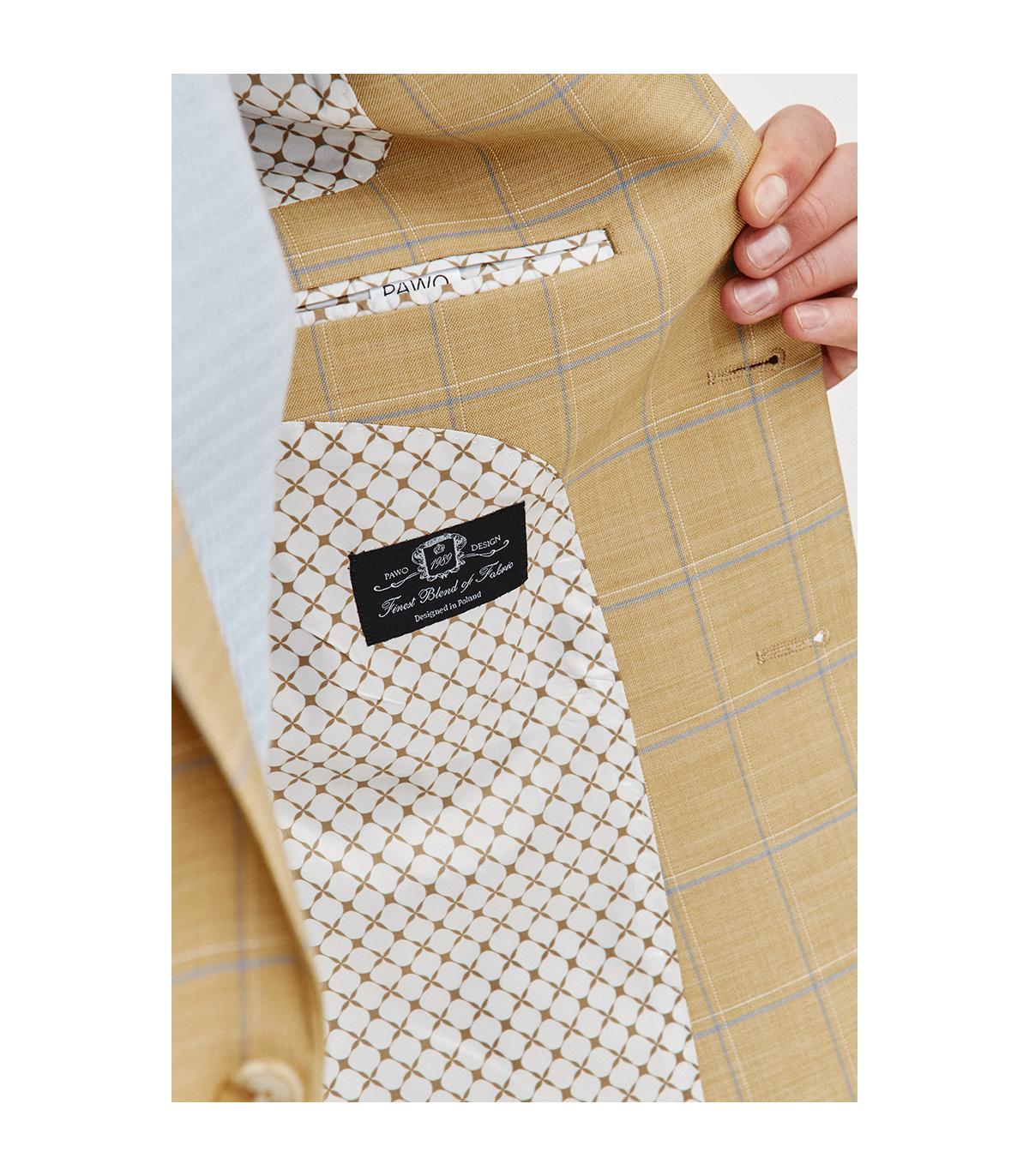 JASNOŻÓŁTA MARYNARKA MĘSKA JES