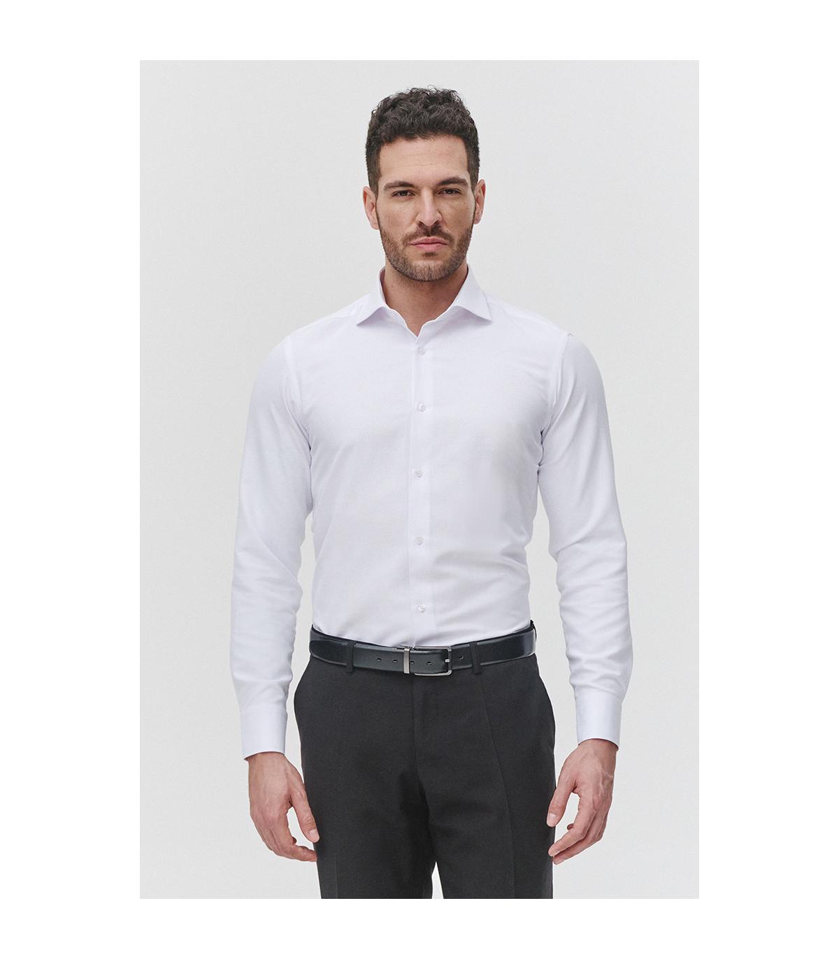 BIAŁA KOSZULA MĘSKA ANGELA CLASSIC