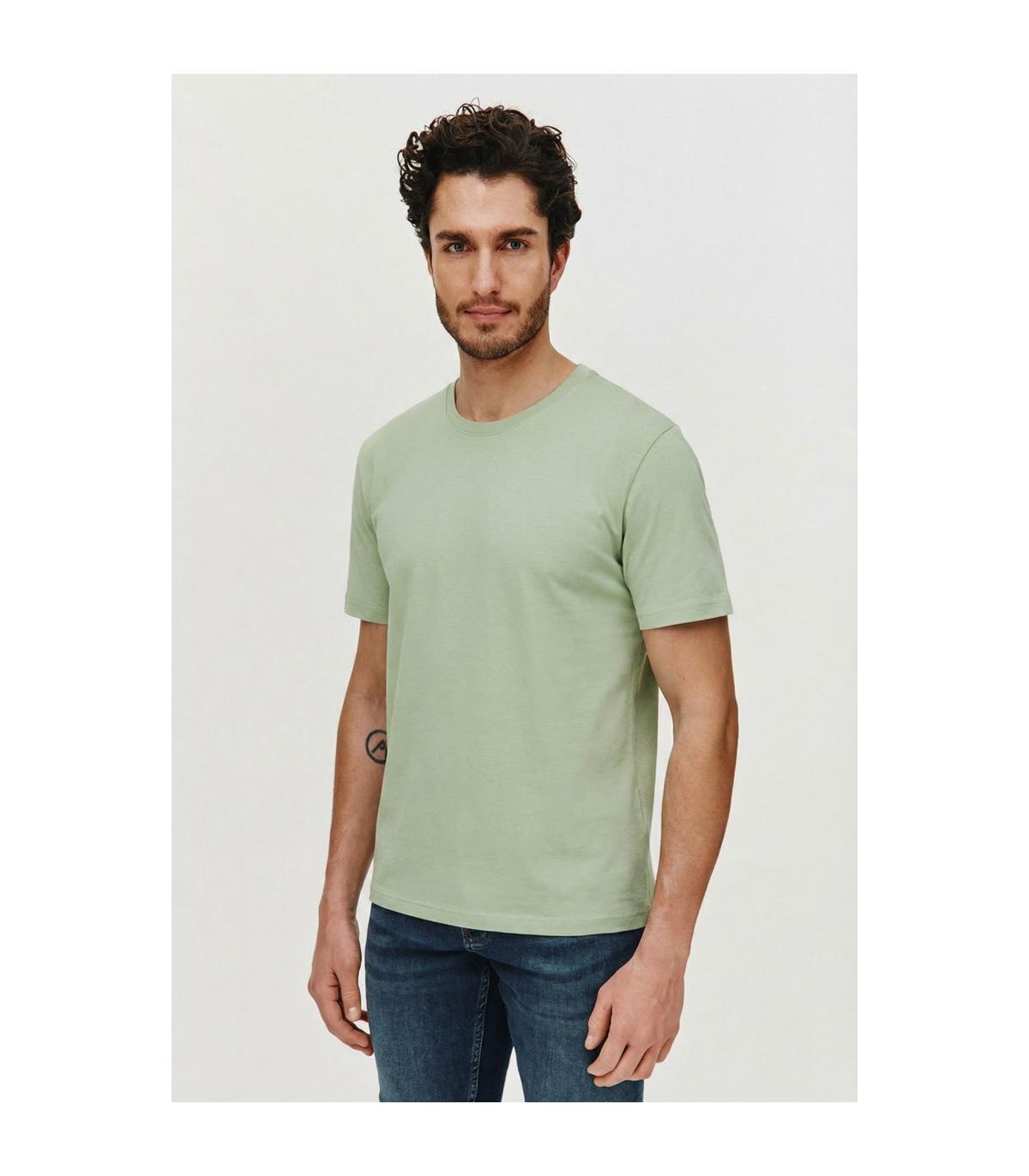 JASNOZIELONY T-SHIRT MĘSKI ADO