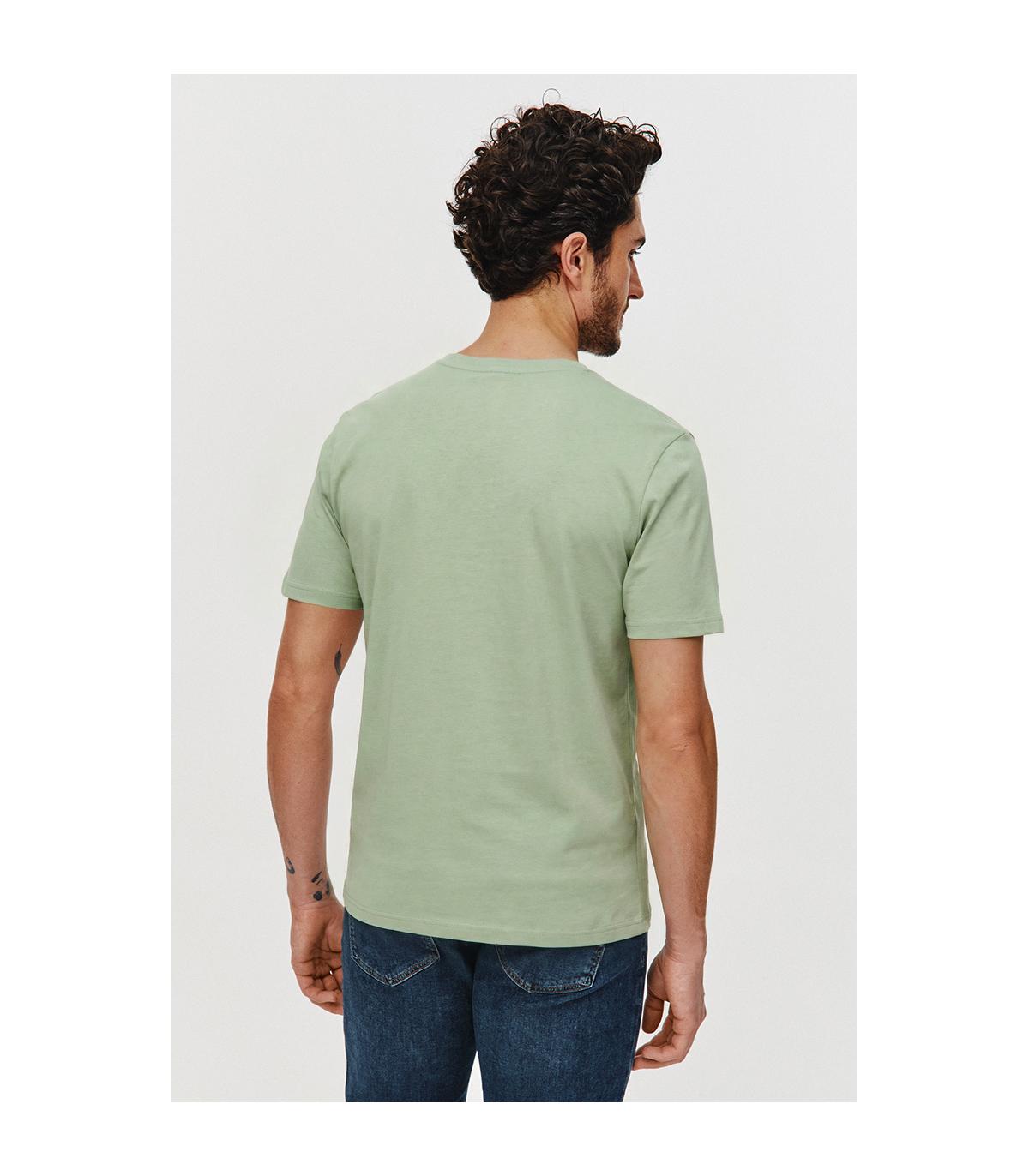 JASNOZIELONY T-SHIRT MĘSKI ADO