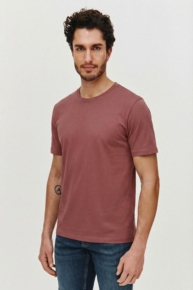 BORDOWY T-SHIRT MĘSKI ADO