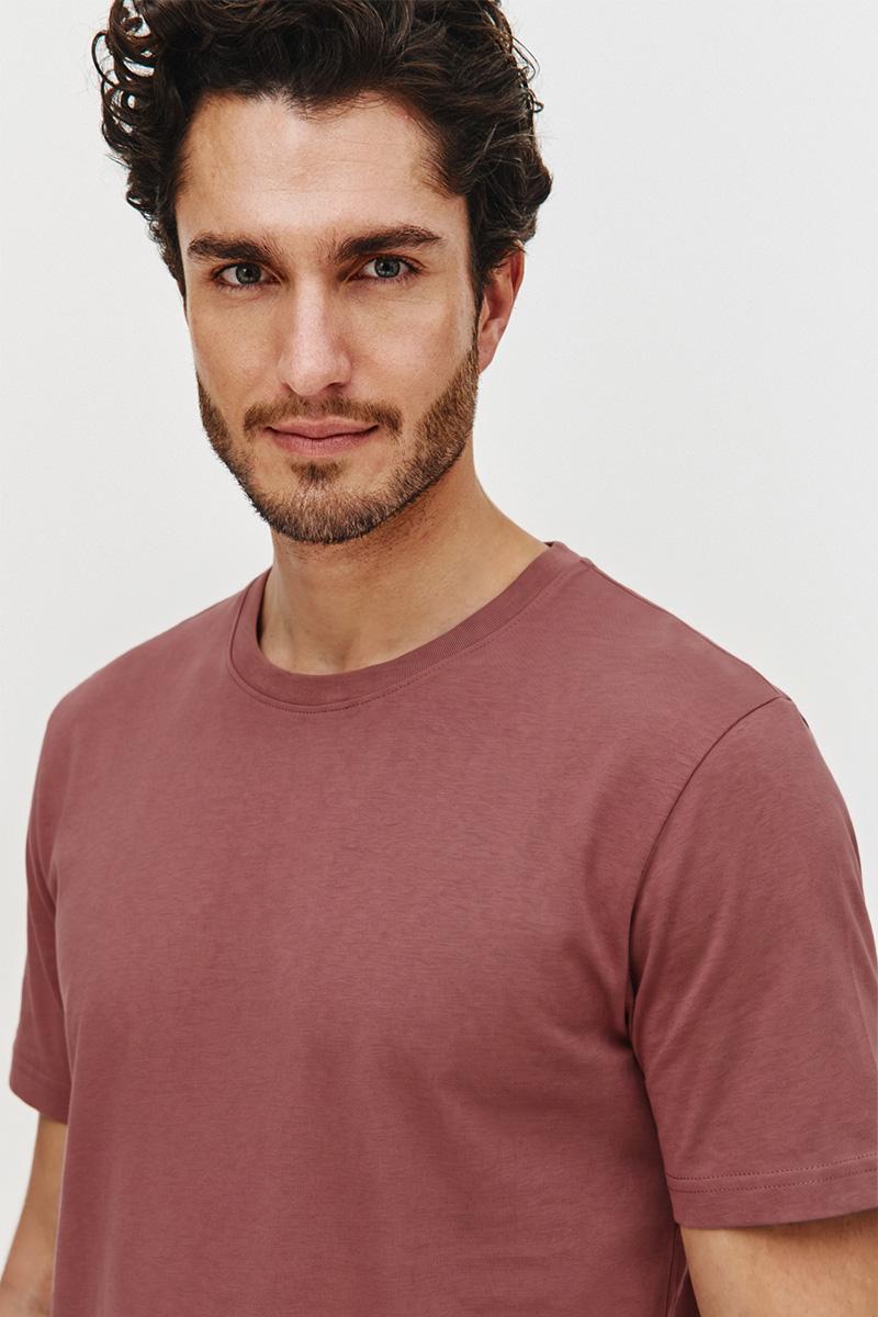 BORDOWY T-SHIRT MĘSKI ADO