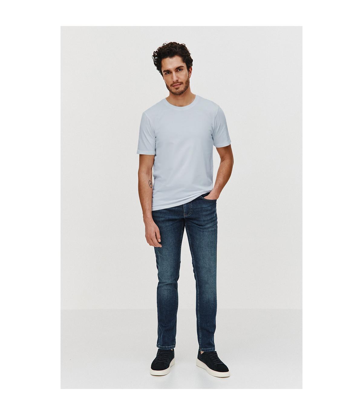 JASNOBŁĘKITNY T-SHIRT MĘSKI ADO