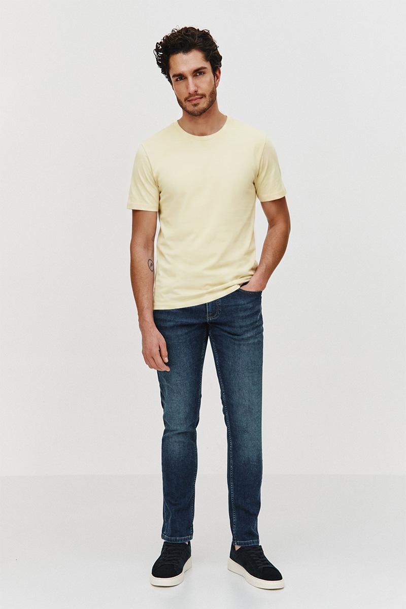 JASNOŻÓŁTY T-SHIRT MĘSKI ADO