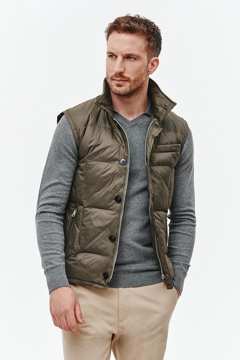 KHAKI KAMIZELKA MĘSKA KONS