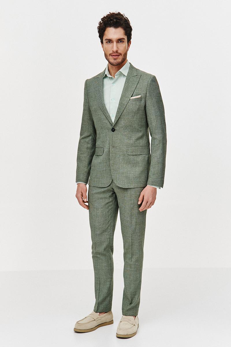ZIELONY GARNITUR MĘSKI ZIK